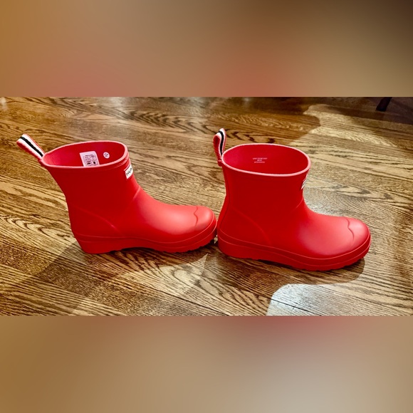 Hunter Vibrant Red Waterproof Boots - Picture 8 of 11